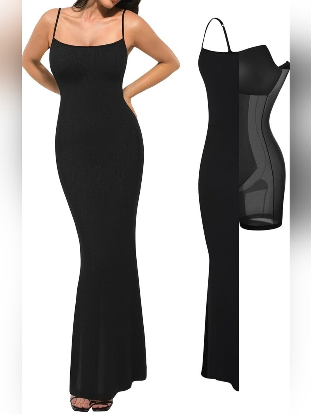 Popilush Shapewear Bodycon Dress #1339